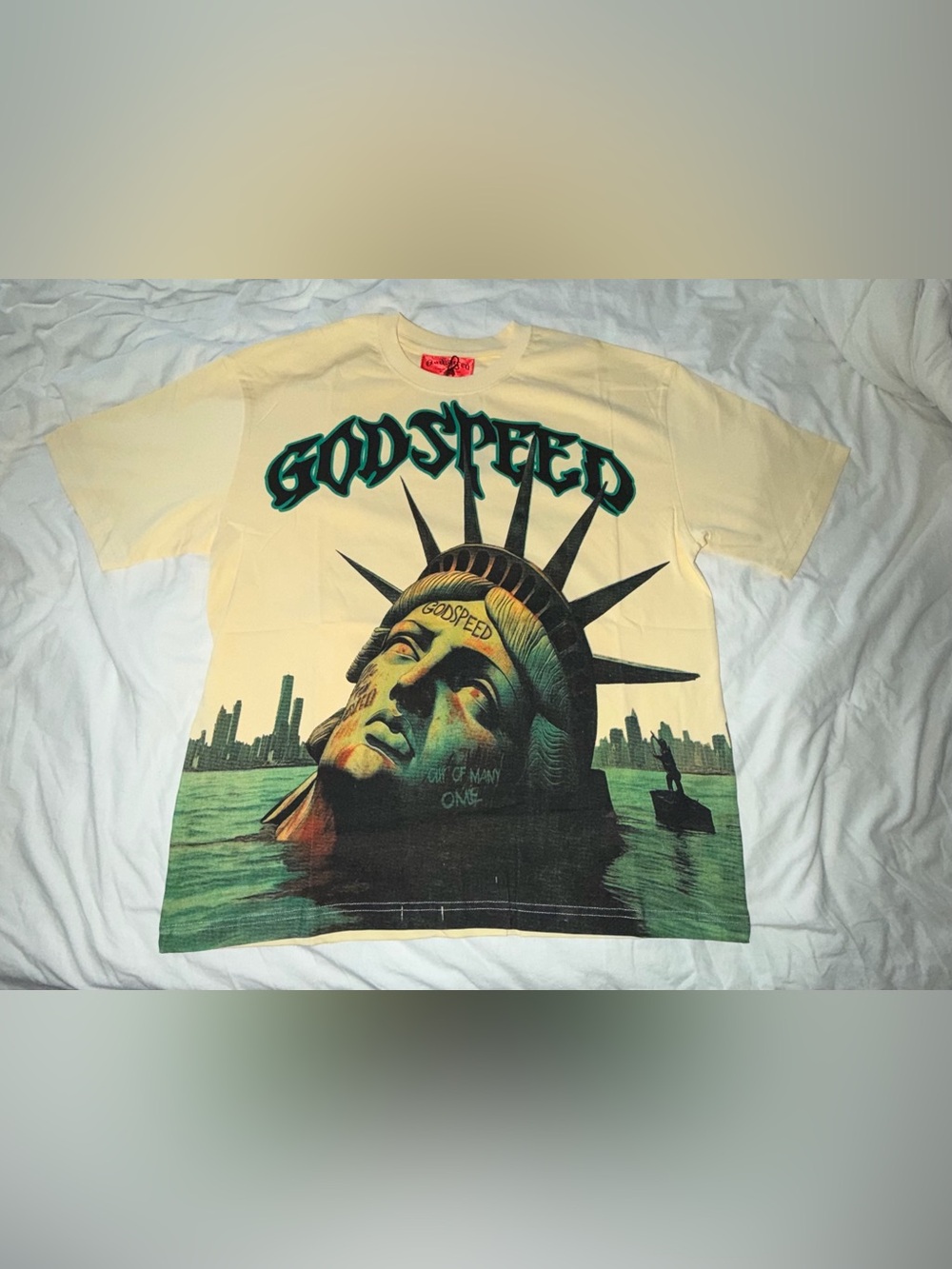 Godspeed Statue of Liberty Graphic Tee